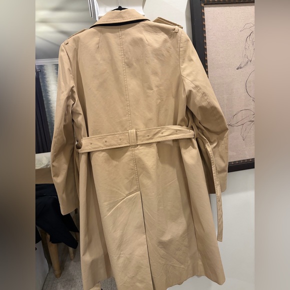 J.Crew Classic Trench Coat Khaki Women’s | Timeless Double Breasted - Picture 4 of 4